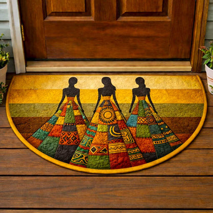 Royal Glow Quilted Welcome Mat GFTOMA9718