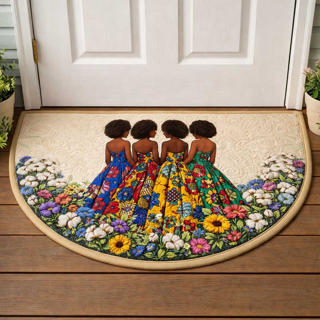 Golden Queen Quilted Welcome Mat GFTOMA9719