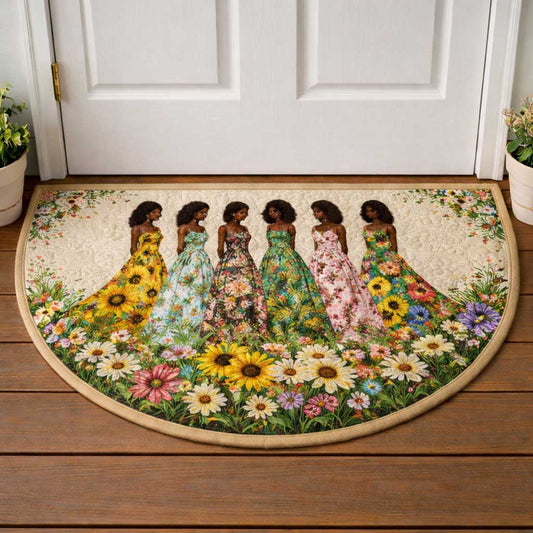Majestic Melanin Quilted Welcome Mat GFTOMA9721