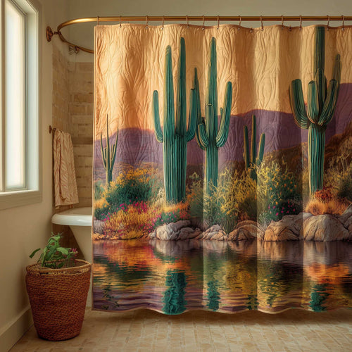 Desert Charm Shower Curtain GFTOMA9750