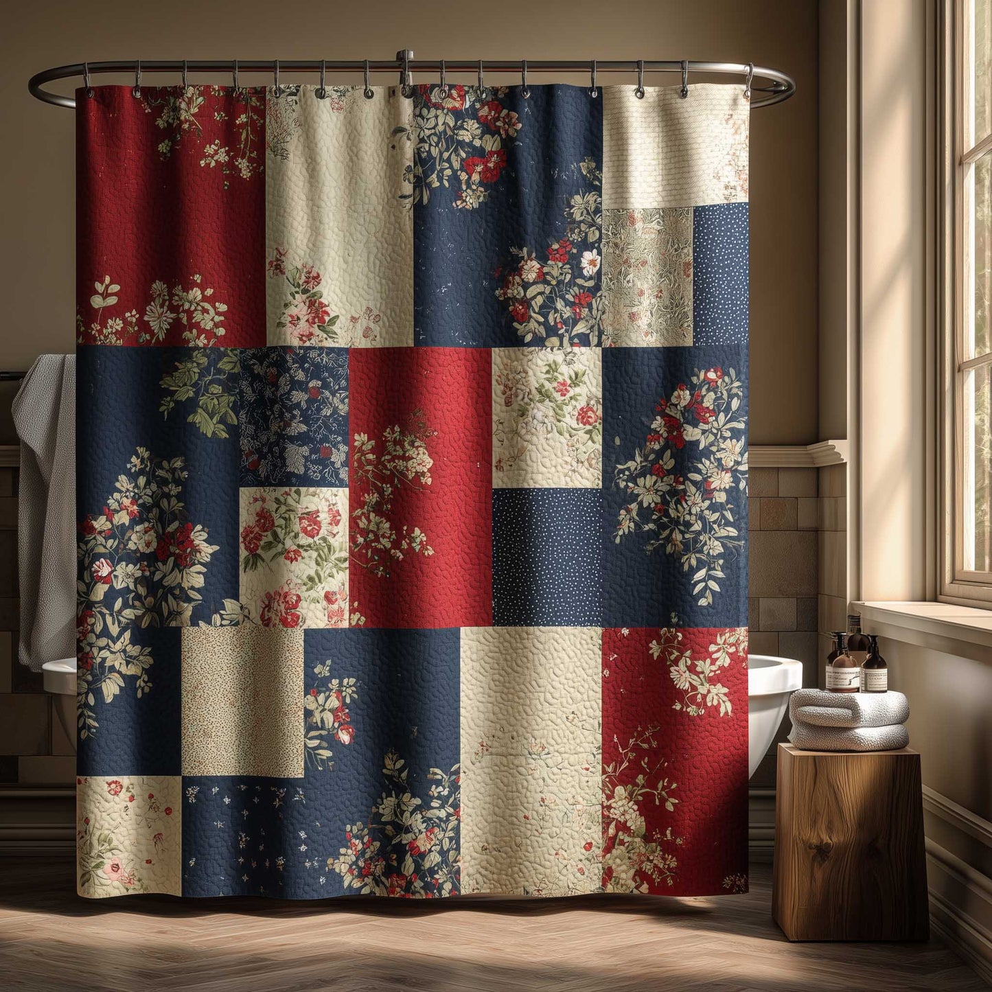Liberty Blossoms Shower Curtain GFTOMA9756