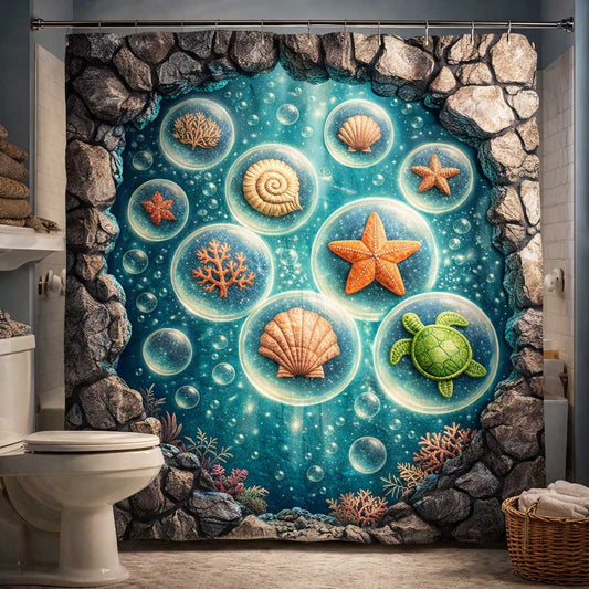 Sea Serenity Shower Curtain GFTOMA9760