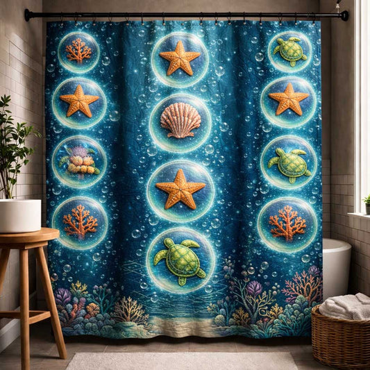 Sea Drift Shower Curtain GFTOMA9762