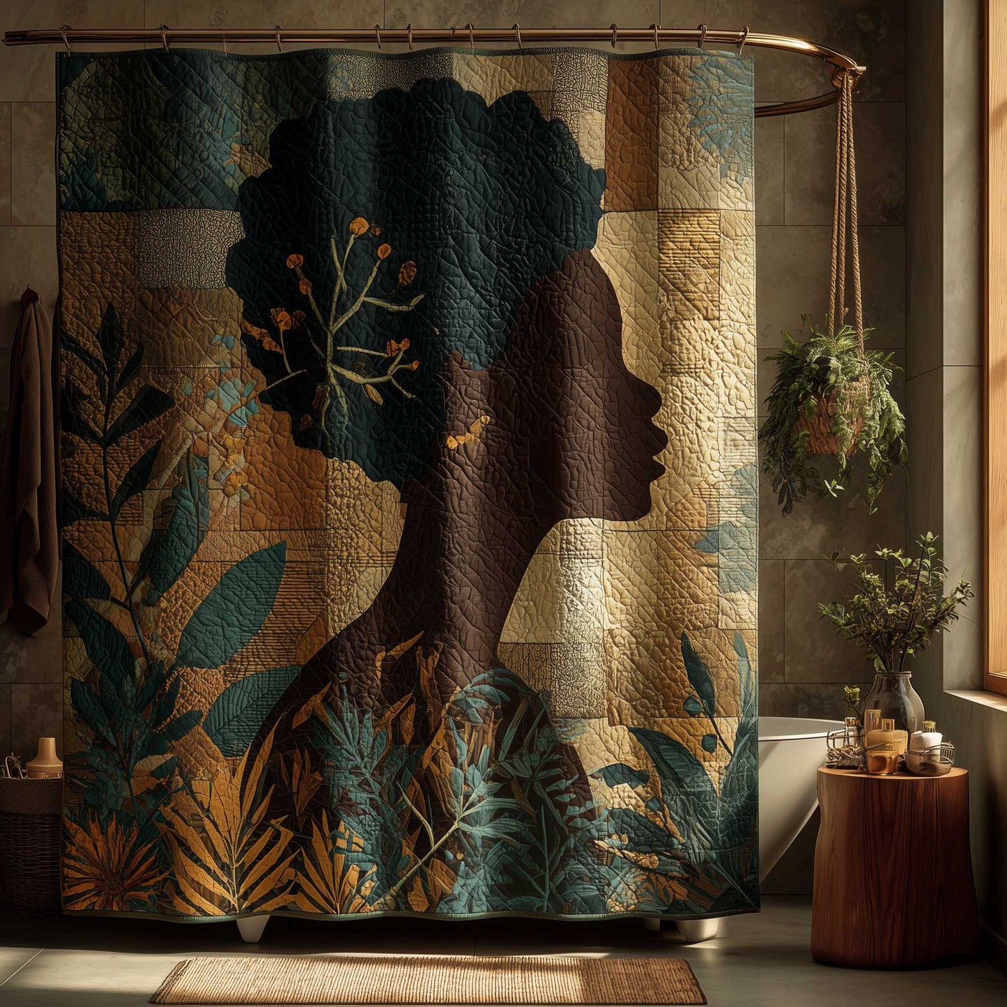 Golden Queen Shower Curtain GFTOMA9768