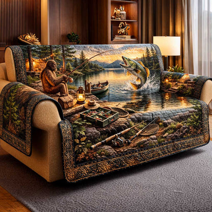 Hooked Lake Quilted Sofa Cover GFTOMA9814