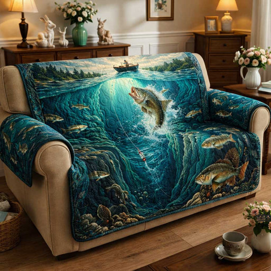 Hidden Waters Quilted Sofa Cover GFTOMA9816