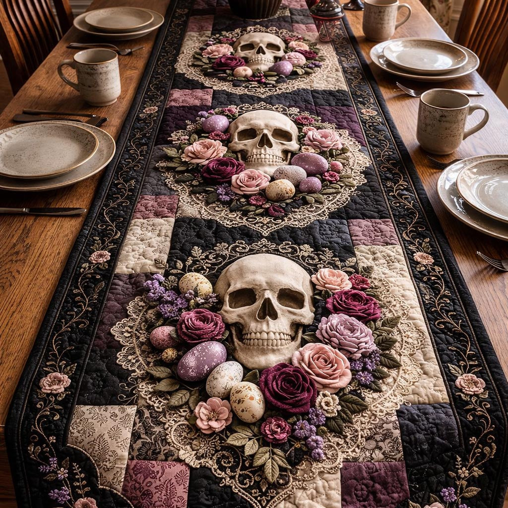 Dark Easter Quilted Table Runner GFTOMA9829