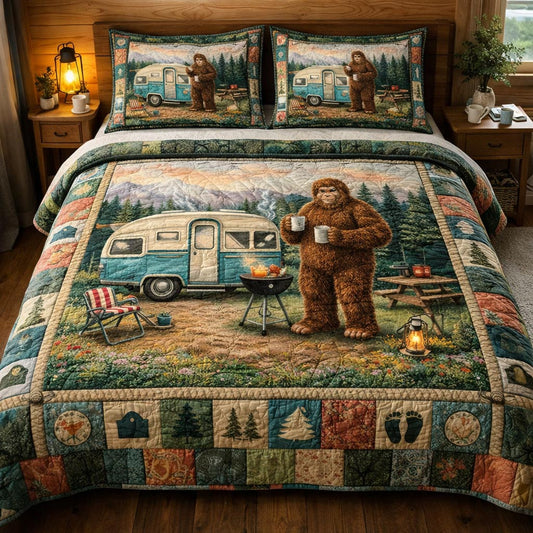 Bigfoot Trails 3-Piece Quilted Bedding Set GFTOMA9832