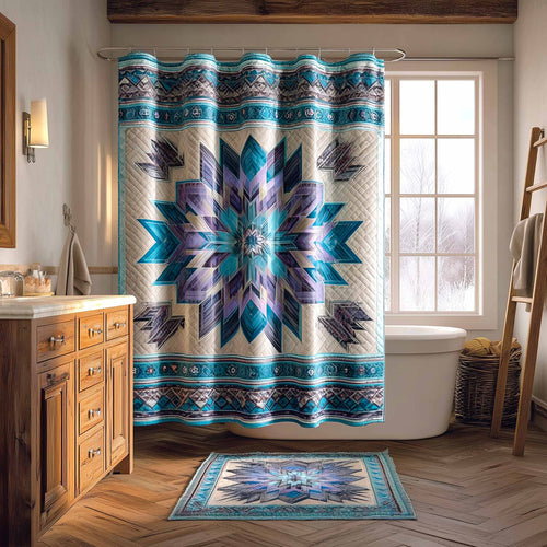 Tribal Lines Shower Curtain GFTOMA9862