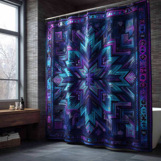 Rustic Tribal Shower Curtain GFTOMA9866