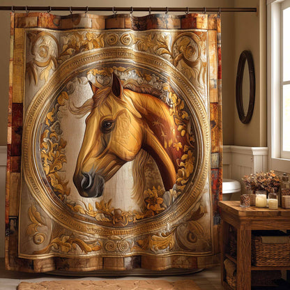 Majestic Horse Shower Curtain GFTOMA9872