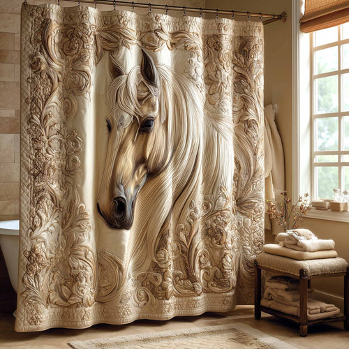 Graceful Mare Shower Curtain GFTOMA9875