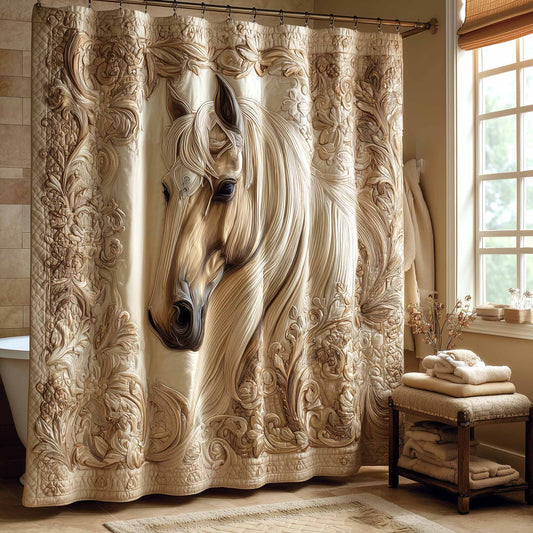 Graceful Mare Shower Curtain GFTOMA9875