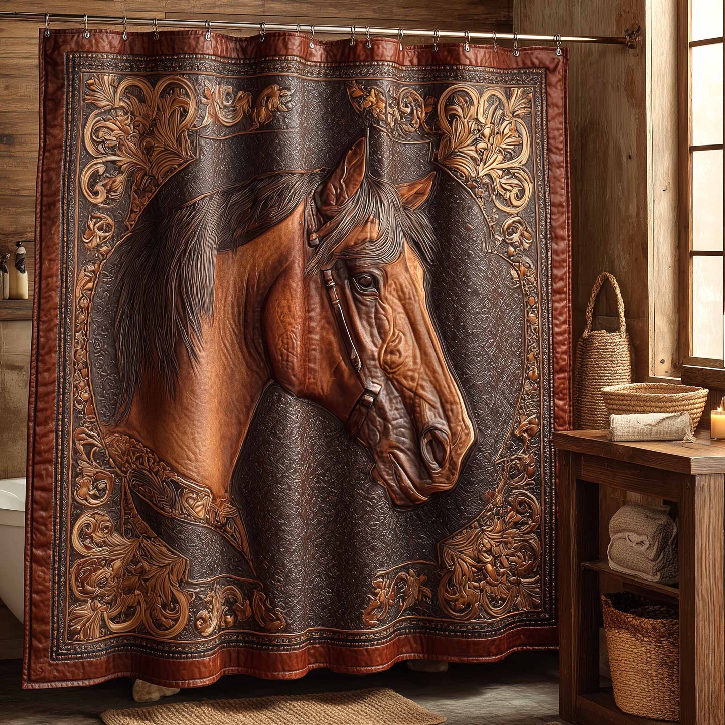 Noble Mare Shower Curtain GFTOMA9876