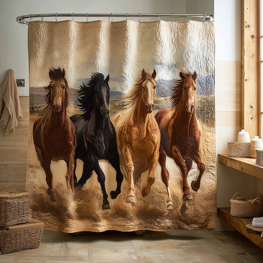 Prairie Horse Shower Curtain GFTOMA9878