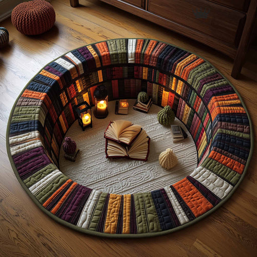 Story Nook Quilted Round Mat GFTOMA9880