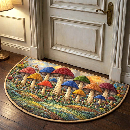 Heritage Fungi Quilted Welcome Mat GFTOMA9906