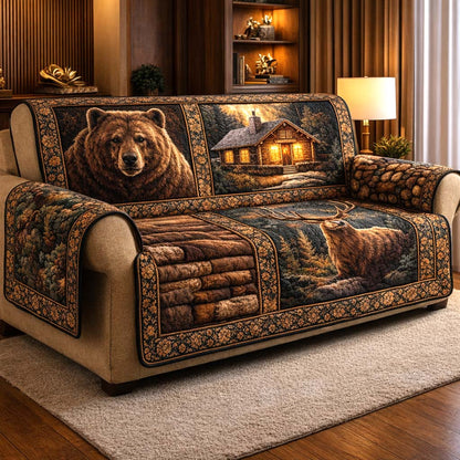 Pine Ridge Quilted Sofa Cover GFTOMA9910