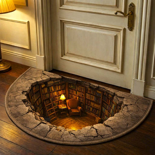 Story Nook Quilted Welcome Mat GFTOMA9942
