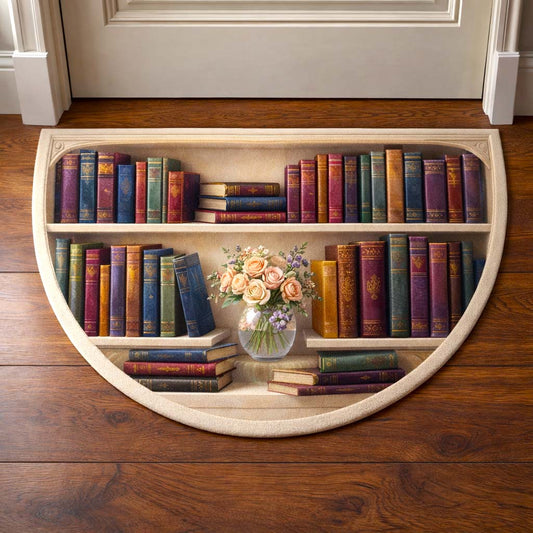 Book Haven Quilted Welcome Mat GFTOMA9945