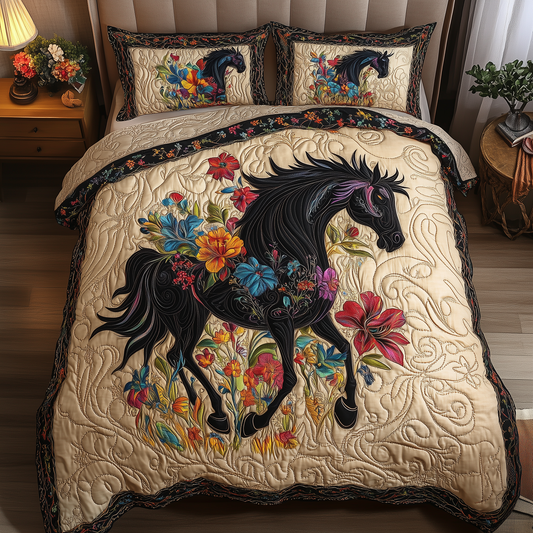 Dark Horse 3-Piece Quilted Bedding Set GFTONL1192