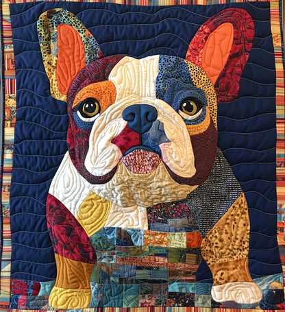 Bulldog Quilted Blanket GFTONL2139