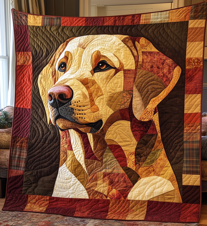 Labrador Retriever Quilted Blanket GFTONL2174