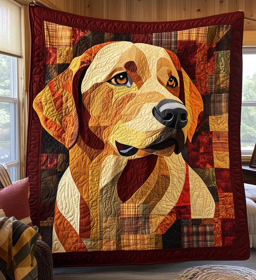 Labrador Retriever Quilted Blanket GFTONL2177