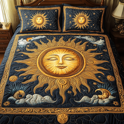 Spirit Of The Sun 3-Piece Quilted Bedding Set GFTONL2349