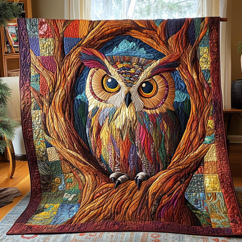 Owl Quilted Blanket GFTONL3108