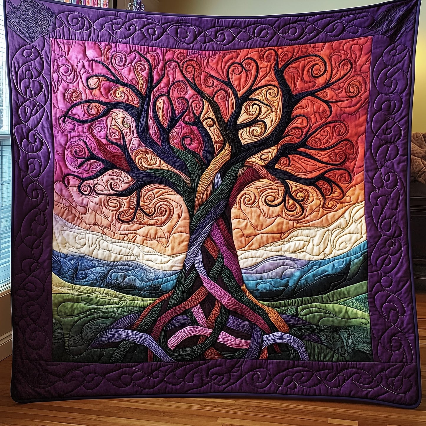 Tree Of Life Quilted Blanket GFTONL3297