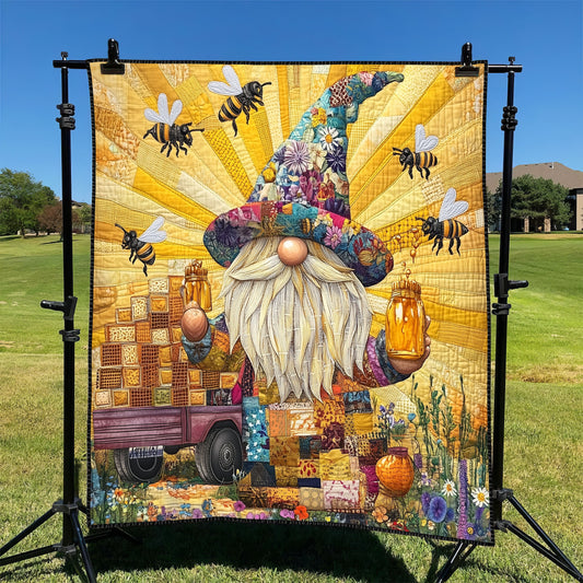 Honey Gnome Quilted Blanket GFTONL3320