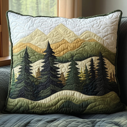 Forest Vibe Quilted Pillow Case GFTONL3962