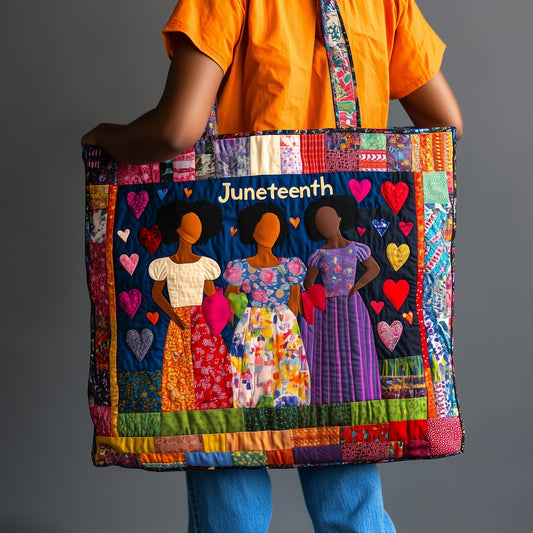 Juneteenth Quilted Tote Bag GFTONL4502