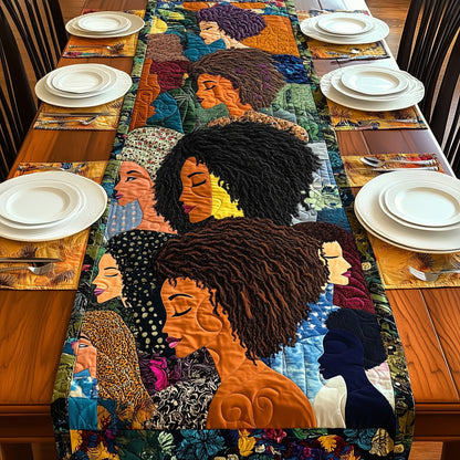 Divine Melanin  Quilted Table Runner GFTONL4610