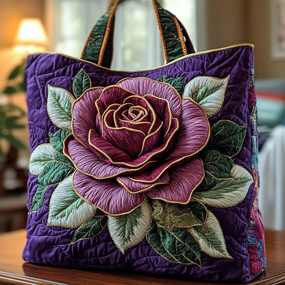 Vilolet Rose Quilted Tote Bag GFTONL4851