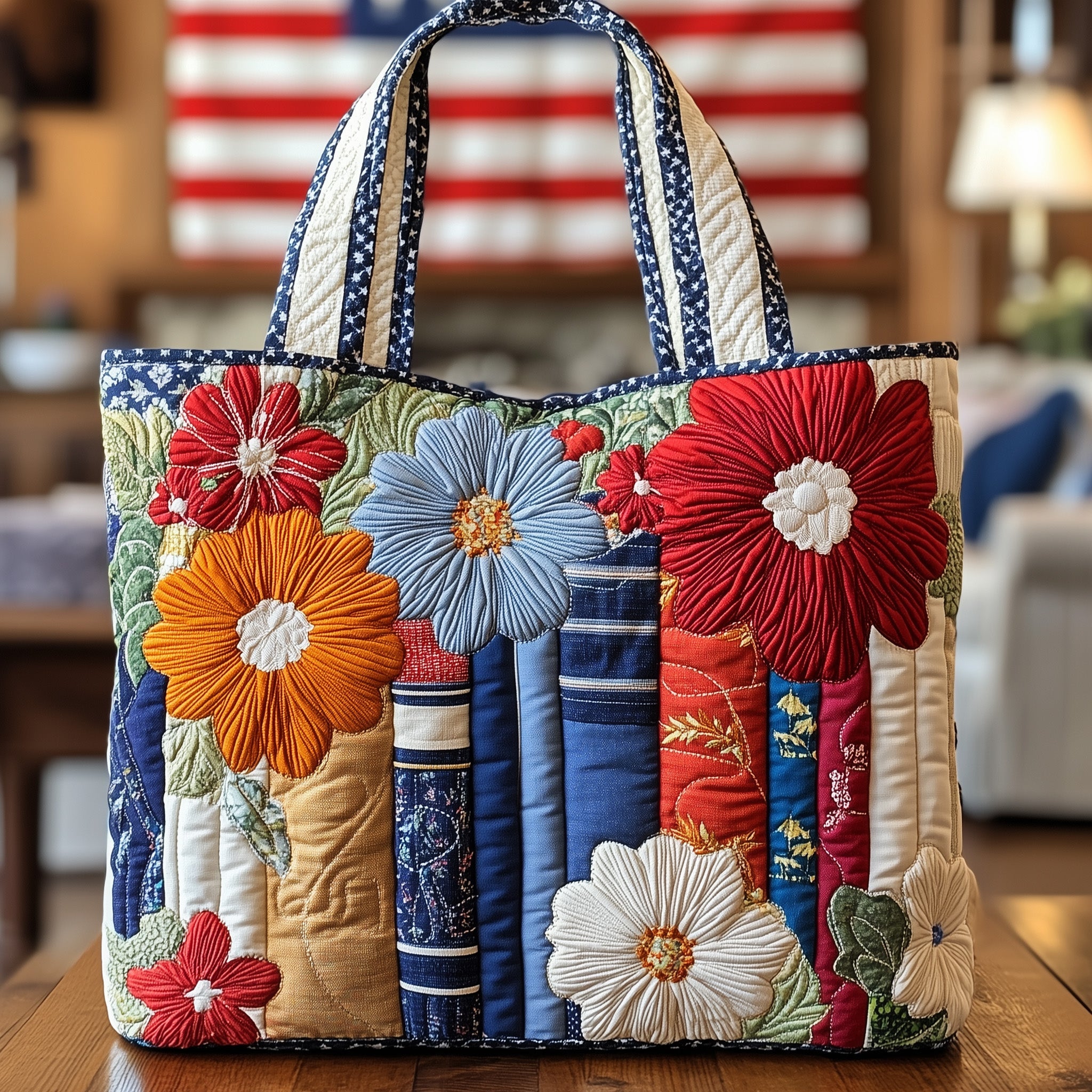 Bookworm Quilted Tote Bag GFTONL4860 – Willow Quilt