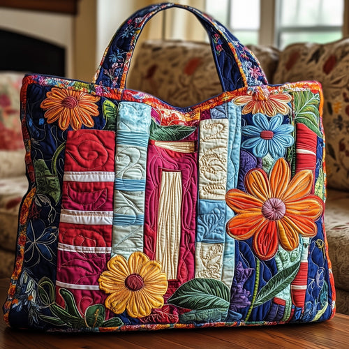 Bookworm Quilted Tote Bag GFTONL4861