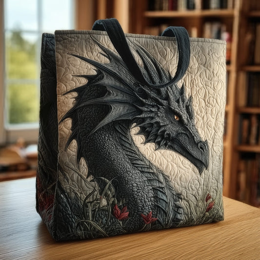 Rustic Dragon Quilted Tote Bag GFTONL5186