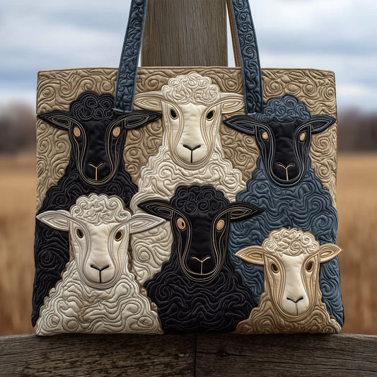 Sheep Heaven Quilted Tote Bag GFTONL5248