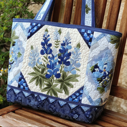 Bluebonnet Quilted Tote Bag GFTONL5307