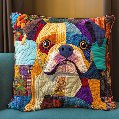 French Bulldog Quilted Pillow Case GFTONL531