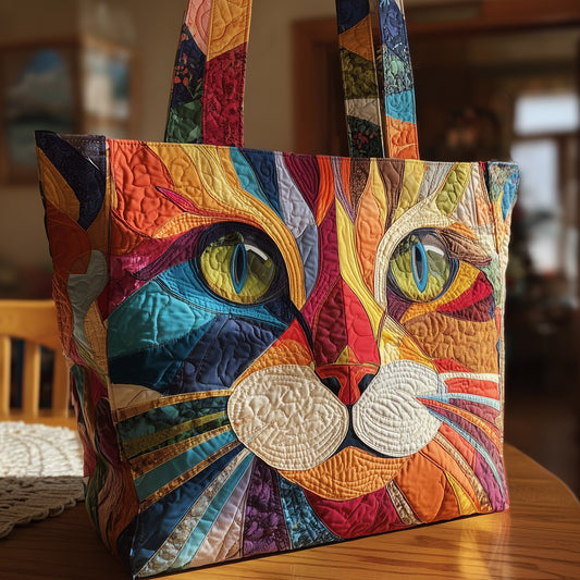 Whimiscal Pur Quilted Tote Bag GFTONL5496