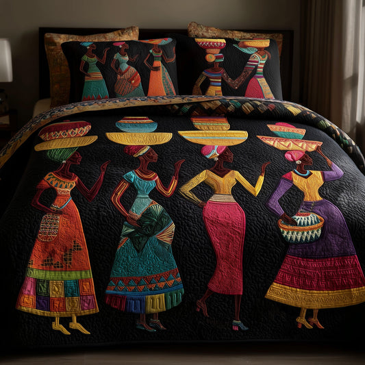 Proud To Rise 3-Piece Quilted Bedding Set GFTONL5601