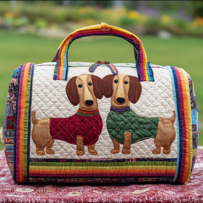 Dachshund Quilted Duffle Bag GFTONL5637