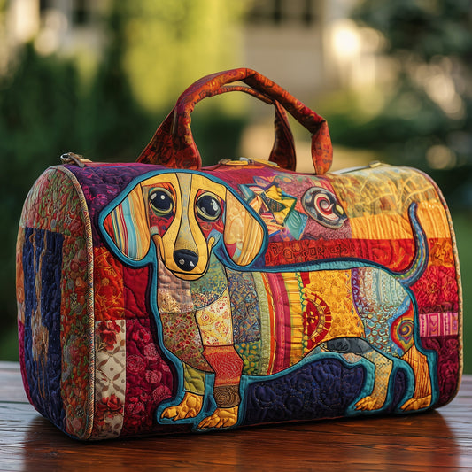Dachshund Quilted Duffle Bag GFTONL5638