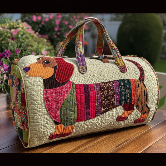Dachshund Quilted Duffle Bag GFTONL5640