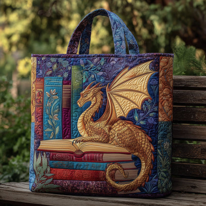 Wisdom Dragon Quilted Tote Bag GFTONL5789