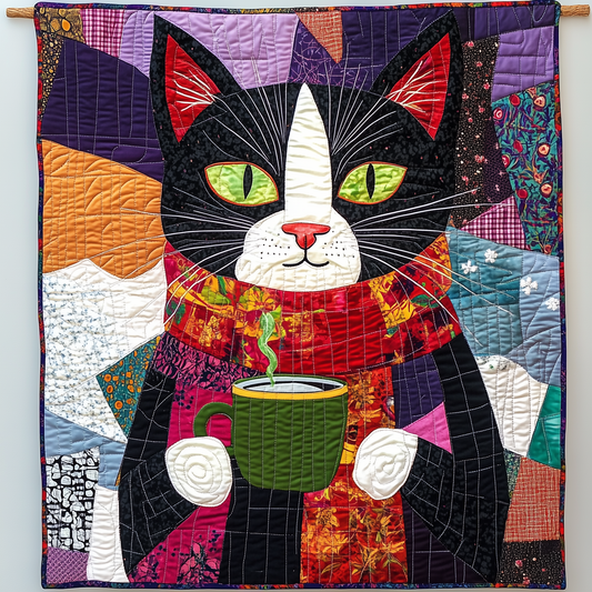 Cozy Cat Quilted Blanket GFTONL646