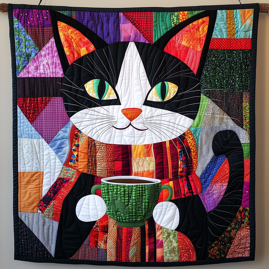 Cozy Cat Quilted Blanket GFTONL648